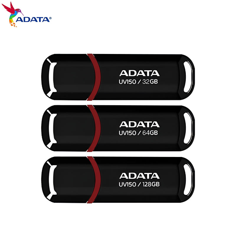 Adata UV 150 USB 3.2 Flash Drive with 32GB, 64GB and 128GB Capacity