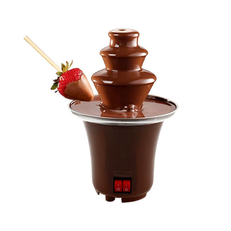 BD-017 Electric 3-Tier Mini Chocolate Fondue Fountain —An Elegant Addition to Your Dessert Table