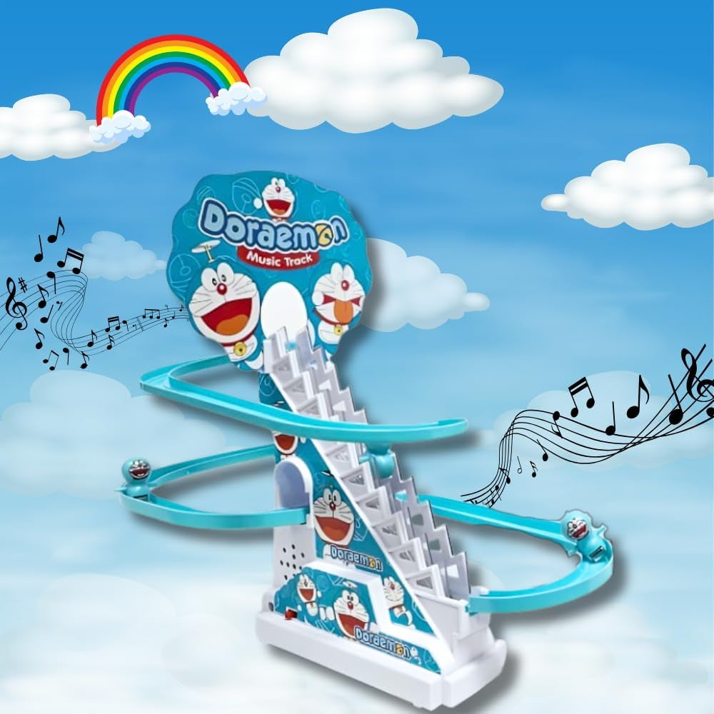 Fun Climber Musical Track Toy With Interactive Music And Lights