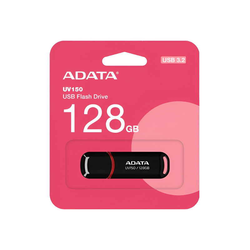 Adata UV 150 USB 3.2 Flash Drive with 32GB, 64GB and 128GB Capacity