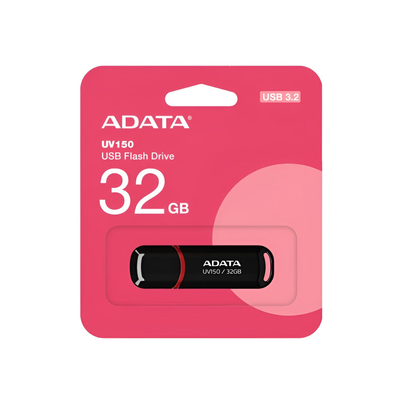 Adata UV 150 USB 3.2 Flash Drive with 32GB, 64GB and 128GB Capacity