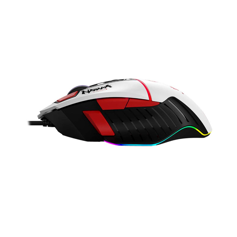 W95 Max Naraka 12000 CPI Ultra Core 3 & 4 Activated Extra Fire RGB Gaming Wired Mouse